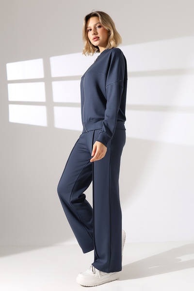 lubiti KOLEJ YAKA FERMUARLI İKİLİ EŞOFMAN TAKIM