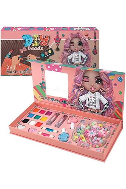 Natavanbutık Kız Çocukları İçin Yıkanabilir Makyaj Seti, Gerçekçi Rol ve Kost...