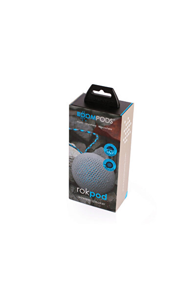 Boompods Rokpod Gray Portable Speaker (waterproof, shockproof, wireless)
