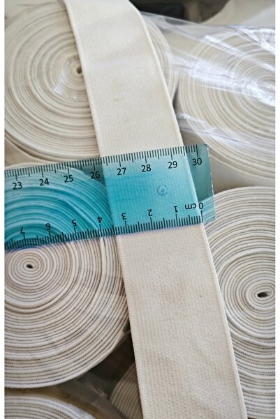 BBS 3 cm Enli Giyim Lastiği – Don, Etek, Şort, Pijama ve Dikiş Kullanımı İçin Bel Lastiği (10 Metre)