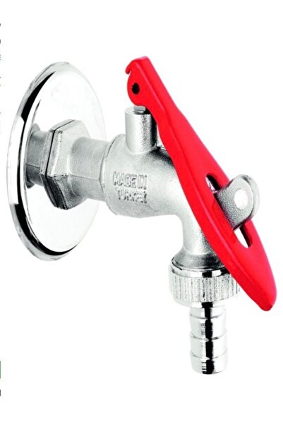 MUSLUK MARKETİ Küresel Bahçe Musluğu kilitli Pirinç yerli üretim