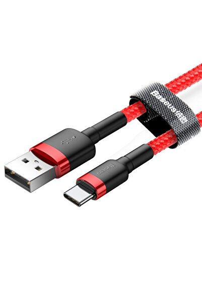 Other Durable Flexible Cable USB-C QC3.0 3A 0.5M Red