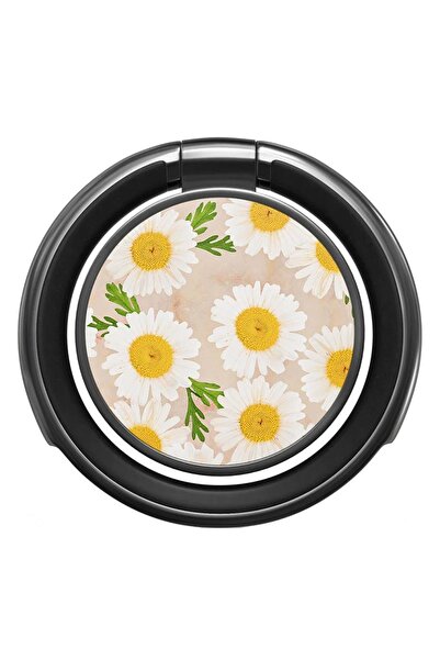 BURGA Gunmetal Pure Bliss Phone Ring