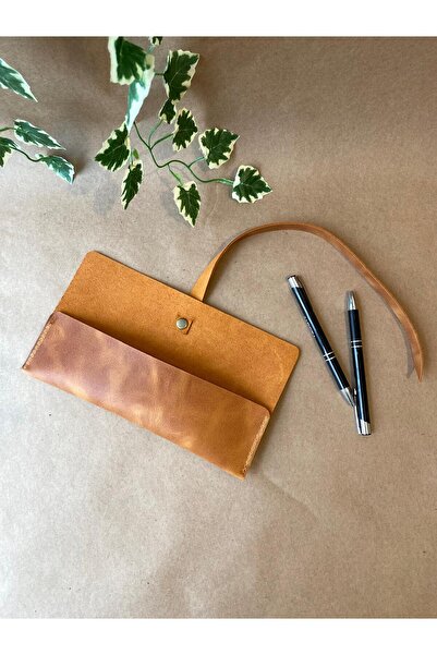 ALESTA LEATHER (Writing Name) Pen Holder - Handmade Genuine Leather
