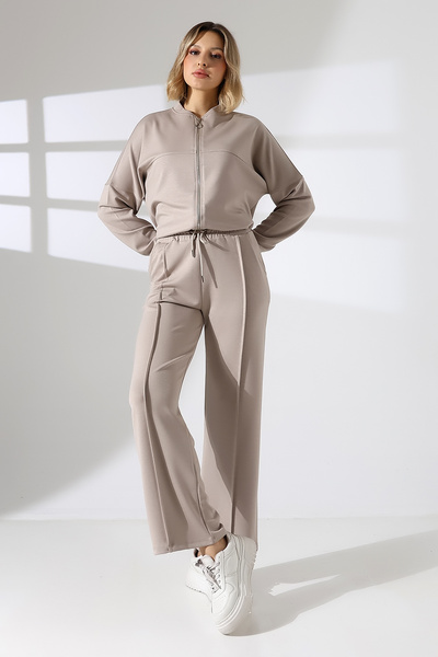 lubiti KOLEJ YAKA FERMUARLI İKİLİ EŞOFMAN TAKIM