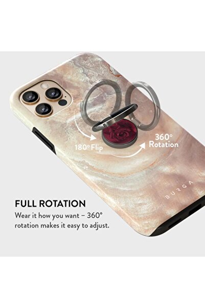 BURGA Gunmetal Femme Fatale Phone Ring