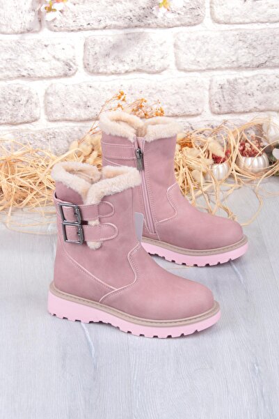 fort Cizme pentru fete cu căptușeală caldă anatomică cu cataramă cool, talpă ...