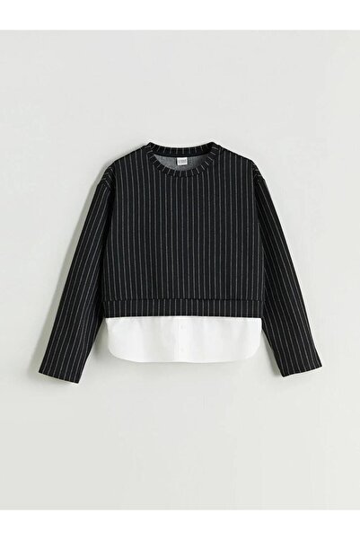 LC Waikiki Crew Neck Girls' Sweatshirt and Pants (W5)