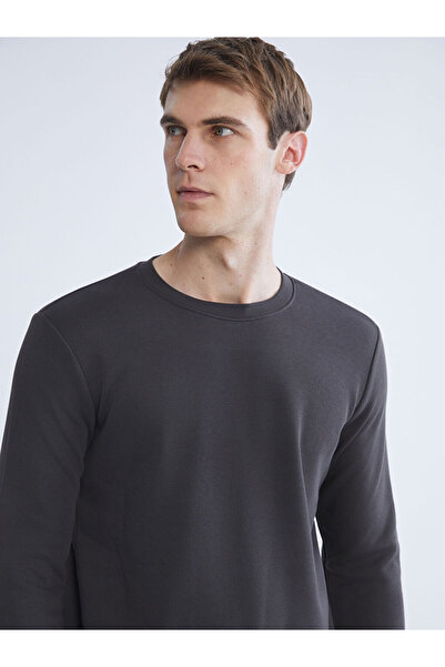 LC Waikiki Create Your Style from Uzg Store |   Crew Neck Long Sleeve Men's Thick Sweatshirt