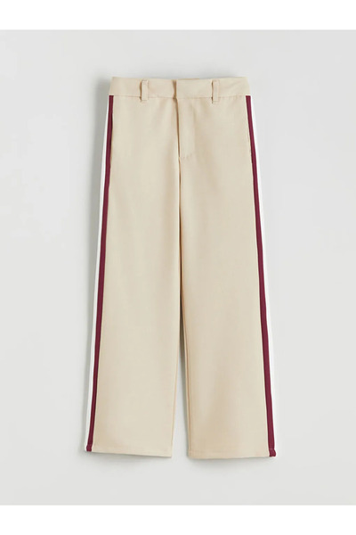 LC Waikiki Girls' Trousers with Elastic Waist