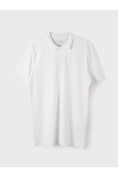 LC Waikiki Ανδρικό μπλουζάκι Polo με κοντό μανίκι Pique