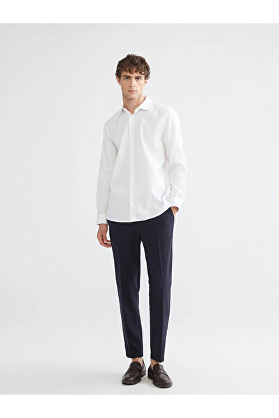 LC Waikiki Slim Fit Long Sleeve Dobby Men's Shirt