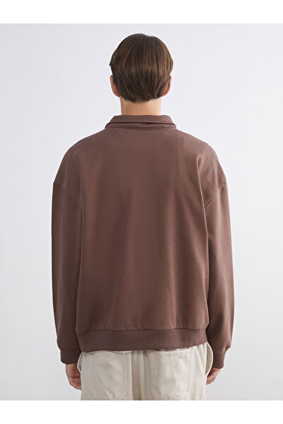 LC Waikiki Timeless Store: Timeless Recommendations | Mock Neck Printed Thick Men's Sweatshirt