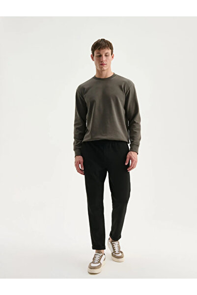 LC Waikiki Ανδρικό φούτερ με κέντημα με λαιμόκοψη