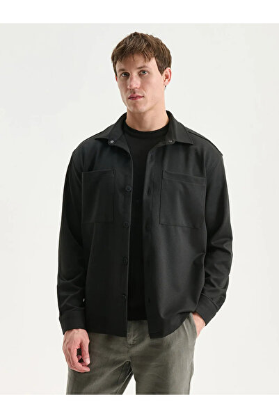 LC Waikiki Ανδρικό πουκάμισο με κανονική εφαρμογή μακρυμάνικο