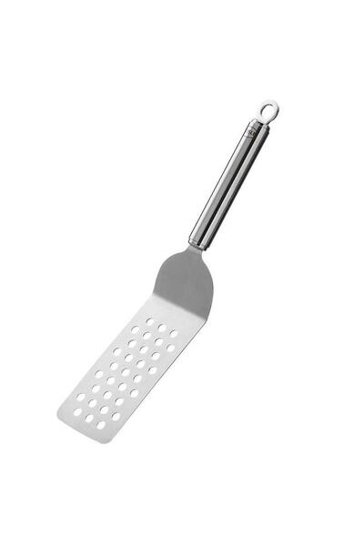 rösle Spatula Açılı Paslanmaz Çelik Delikli 32 cm 12547