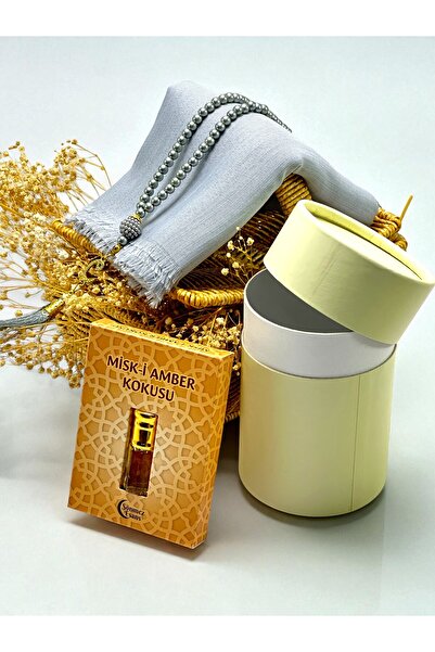 Deniz Elmasları Eșarfă cu flacără și mărgele de rugăciune și esență – Set spi...