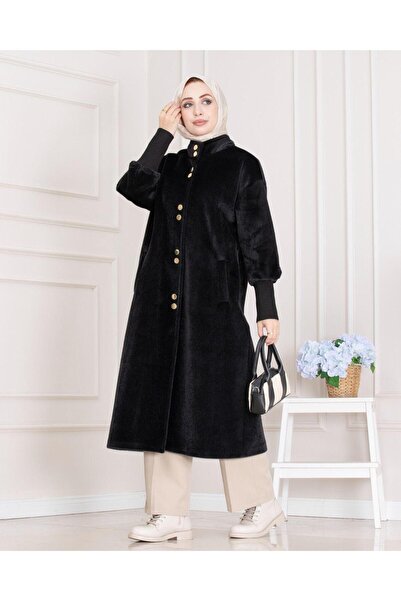 SVMBUTİK çift düğmeli kaban