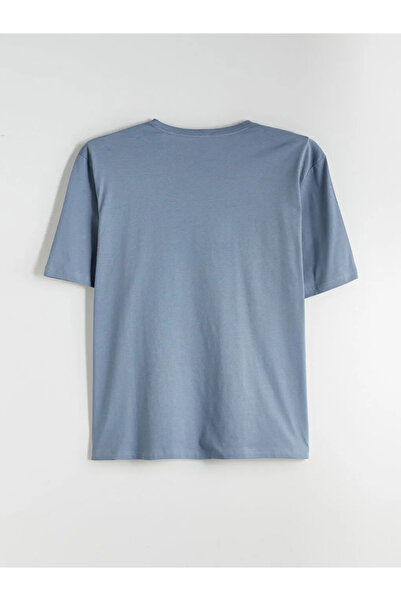 LC Waikiki Ανδρικό T-Shirt με λαιμόκοψη V χτενισμένο βαμβακερό