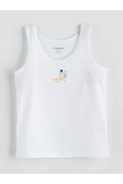 LC Waikiki Printed Cotton Boys' Undershirt 2 Pack