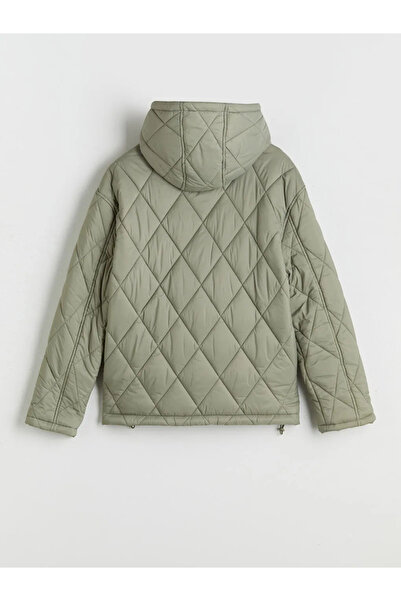 LC Waikiki Palton puf pentru damă supradimensionat matlasat cu glugă