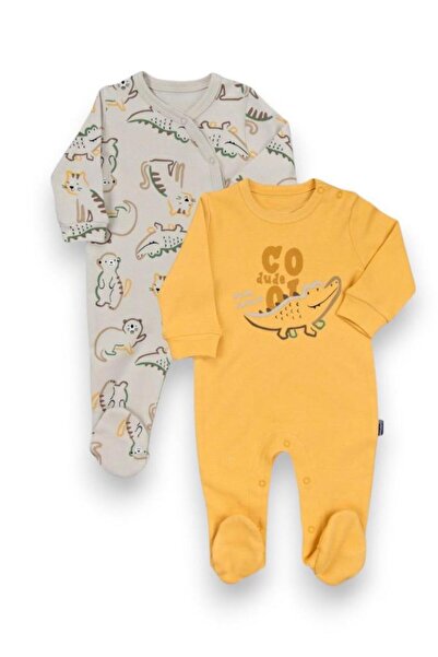 Dumledo بدلة أطفال للأولاد مكونة من قطعتين بتصميم الديناصورات