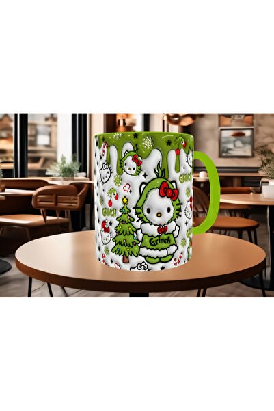 Mugs and love Hello kitty baskı kaliteli porselen kupa