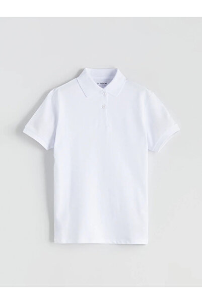 LC Waikiki Tricou pentru fete cu guler polo basic