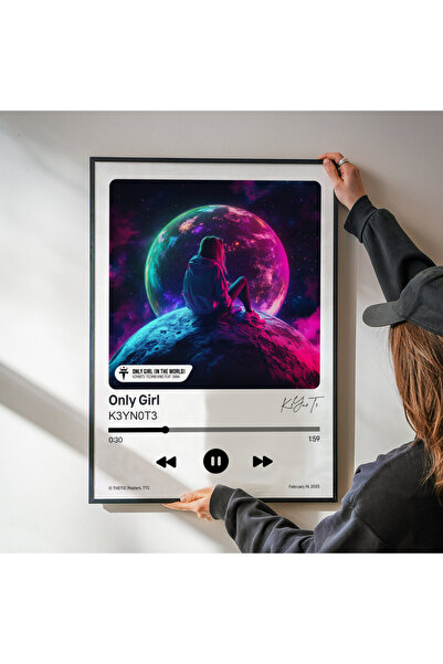 Thetic Rihanna - Poster PREMIUM Spotify din colecția Only Girl Single - Poster cu melodie!