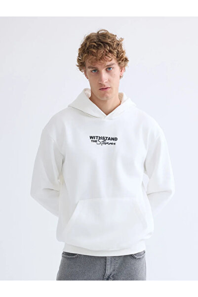 LC Waikiki Ανδρικό φούτερ με μακρυμάνικο εμπριμέ