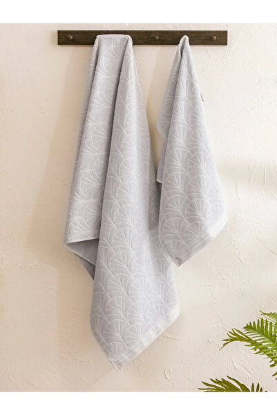 LC Waikiki Patterned Bath Towel Set of 2