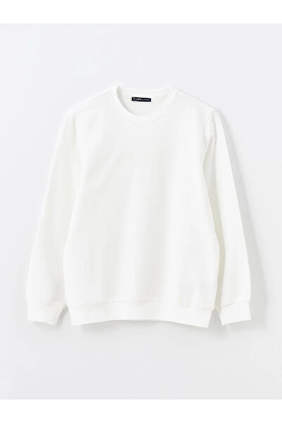 LC Waikiki Ανδρικό χοντρό φούτερ με στάμπα με λαιμόκοψη