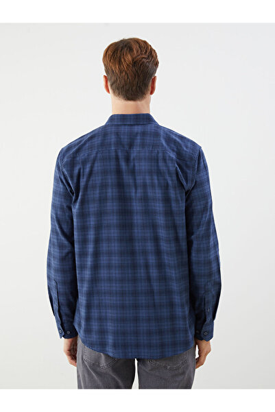 LC Waikiki Regular Fit Long Sleeve Plaid Men's Shirt