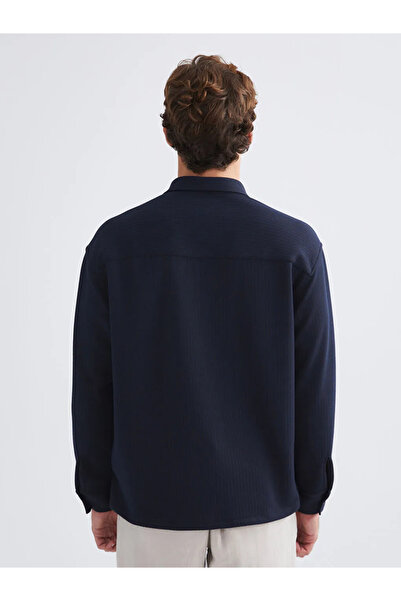 LC Waikiki Ανδρικό μακρυμάνικο πουκάμισο με άνετη εφαρμογή