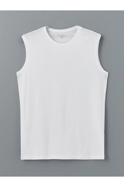 LC Waikiki Crew Neck Sleeveless Cotton Men's Undershirt