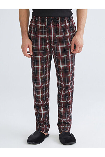 LC Waikiki Standard Pattern Plaid Men's Pajama Bottom
