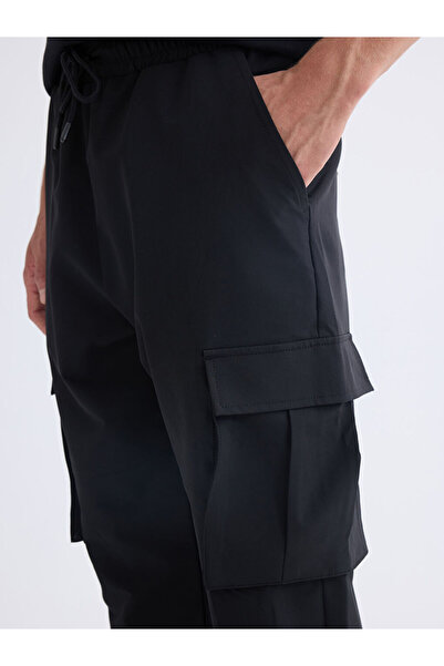 LC Waikiki Black Slim Fit Men's Jogger Sweatpants