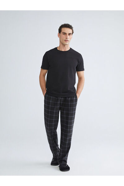 LC Waikiki Standard Pattern Plaid Men's Pajama Bottom