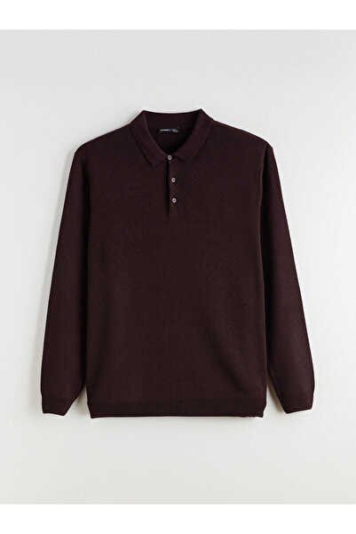 LC Waikiki Polo Neck Men's Knitwear Sweater