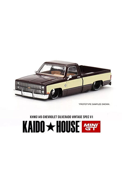 Kaido House MiniGT nr.145 Chevrolet Silverado Kaido Vintage Spec V1 1:64
