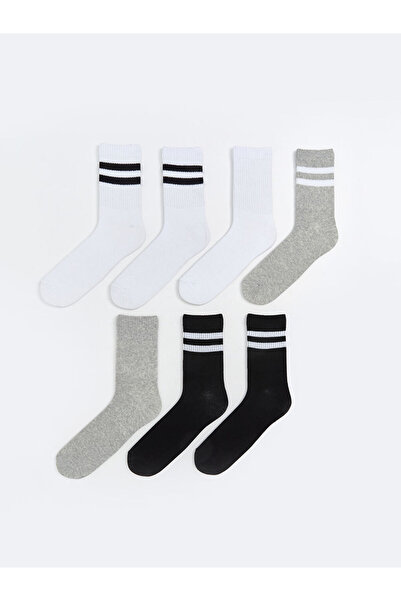 LC Waikiki Striped Ankle Socks for Men 7 Pack