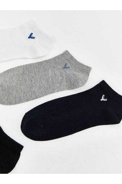 LC Waikiki Смесени бродерирани мъжки чорапи, пакет от 5 броя