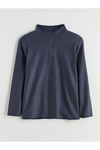 LC Waikiki Timeless Store: Timeless Recommendations |   Mock Neck Long Sleeve Fleece Men's Pajama Top