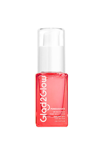 glad2glow سيروم الوجه بالرمان 10% نياسيناميد ألفا أربوتين 17 مل