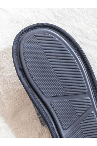 LC Waikiki Sparkling Choices from Shining Store | Plaid Patterned Men's House Slippers