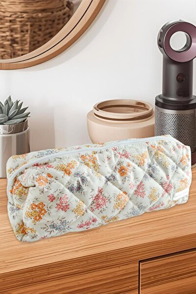 feryal Flower Patterned Dy Hair Styling Bag