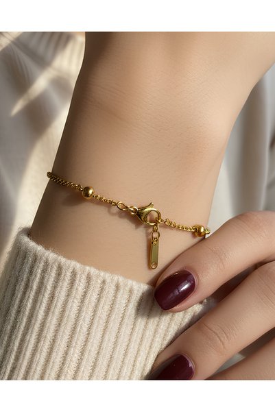 BANEDETTA Gold Color New Season Steel Dorika Bulk Bracelet Trend Gold Color Chain