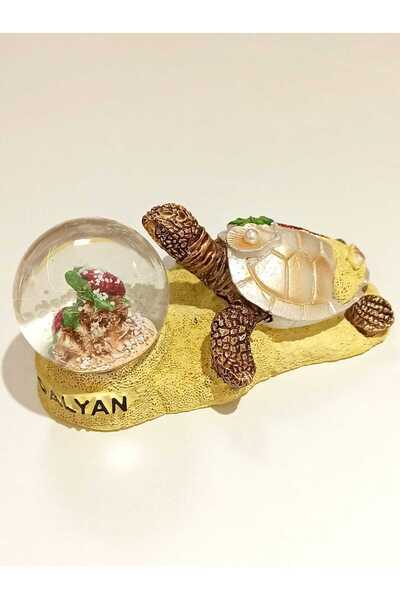 Monalisa Home Dalyan Temalı Kaplumbağalı Kar Küresi
