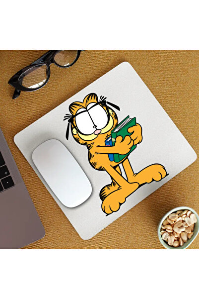 OEM Mousepad Garfield Books School Learn