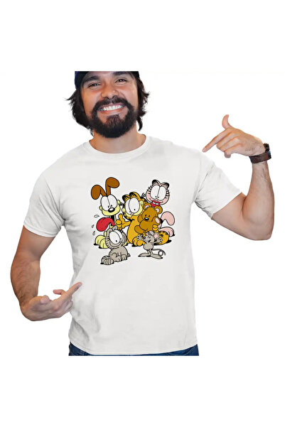OEM Ανδρικό T-Shirt Garfield Dream Team Cats